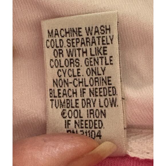 Kim Rogers Women's Small Pink long sleeved hoodie with pockets - Picture 8 of 12